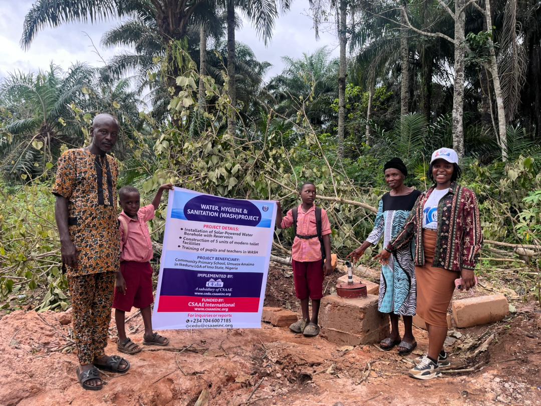 Ikeduru Community School WASH Project: Clean Water and Solar Power Transform Students’ Life  - C-EDU